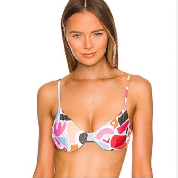 Beach Riot | Camilla Top & Chloe Bottoms Vibrant Abstract Shapes - Picture 2 of 5